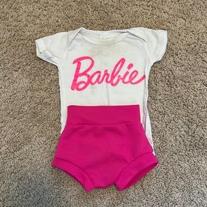 Baby girl Barbie outfit